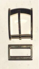 26590-20-FIBBIA+26592-20-PASSANTE IN OTTONE