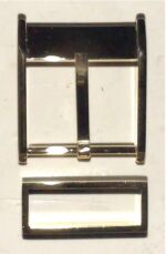 26594-30-FIBBIA+26593-30-PASSANTE IN OTTONE