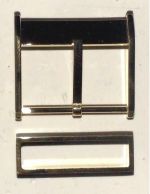 26594-40-FIBBIA+26593-40-PASSANTE IN OTTONE