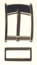 26596-25-FIBBIA+26593-25-PASSANTE IN OTTONE