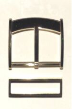 26596-40-FIBBIA+26593-40-PASSANTE IN OTTONE