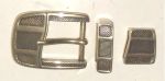 26805-25-FIBBIA+PASSANTE+PUNTALE IN ZAMA
