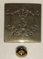 26913-CH-CHIUSURA IN ZAMA+CALAMITA (BILANCIA)