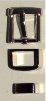 26954-15-FIBBIA+PASSANTE+PUNTALE IN OTTONE