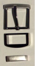 26954-25-FIBBIA+PASSANTE+PUNTALE IN OTTONE