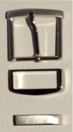 26955-30-FIBBIA+PASSANTE+PUNTALE IN OTTONE