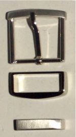 26955-30-FIBBIA+PASSANTE+PUNTALE IN OTTONE