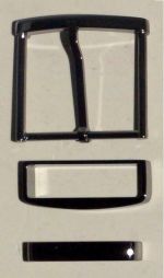 26955-40-FIBBIA+PASSANTE+PUNTALE IN OTTONE