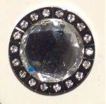 27050-30-FIBBIA IN OTTONE (CON PONTE E POMELLO)