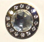 27052-20-FIBBIA IN OTTONE (CON PONTE E POMELLO)