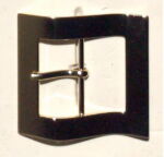 27054-30-FIBBIA IN OTTONE (PIEGATURA A ONDA)